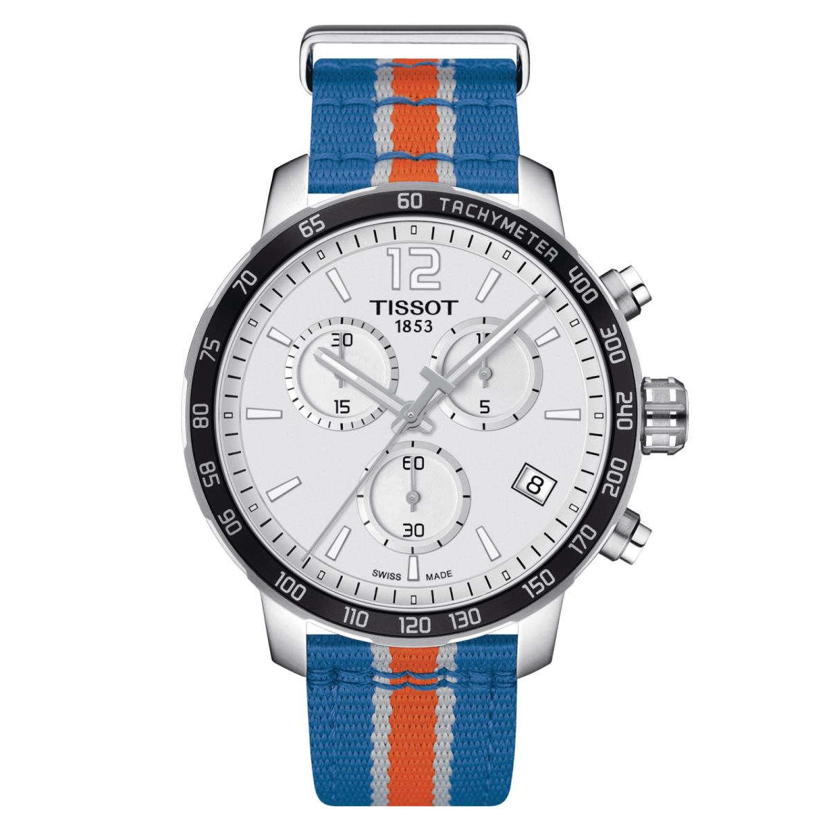 Tissot Quickster 42mm Knicks Nba Special Edition Men`s Watch T0954171703706