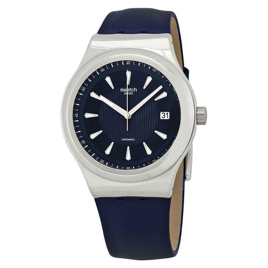 Swatch Sistem Lake Automatic Navy Blue Dial Men`s Watch YIS420