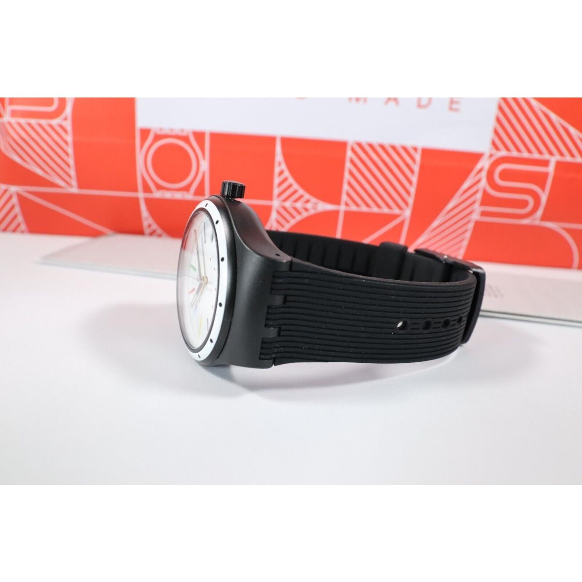 アナログ腕時計 SWATCH Swatch SUTB408 I LOVE YOUR FOLK SISTEM COLORA Unisex Swiss Swatch I love your folk SISTEM51 COL-ORA SUTB408 42MM