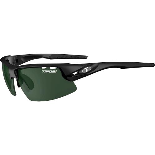 Tifosi Crit Sport Sunglasses - Ideal For Baseball Cricket Cycling Matte Black