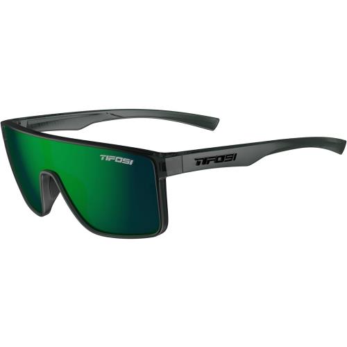 Tifosi Sanctum Sunglasses Ideal For Crystal Smoke Smoke Green Mirror