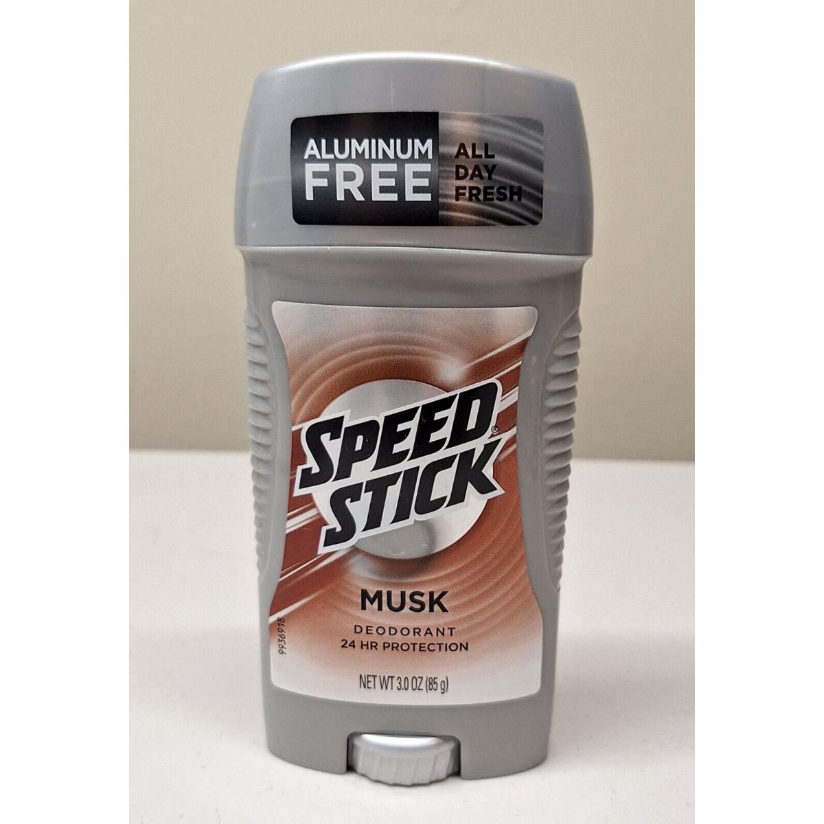 Mennen Speed Stick Men`s Deodorant Musk 3 oz Old Stock