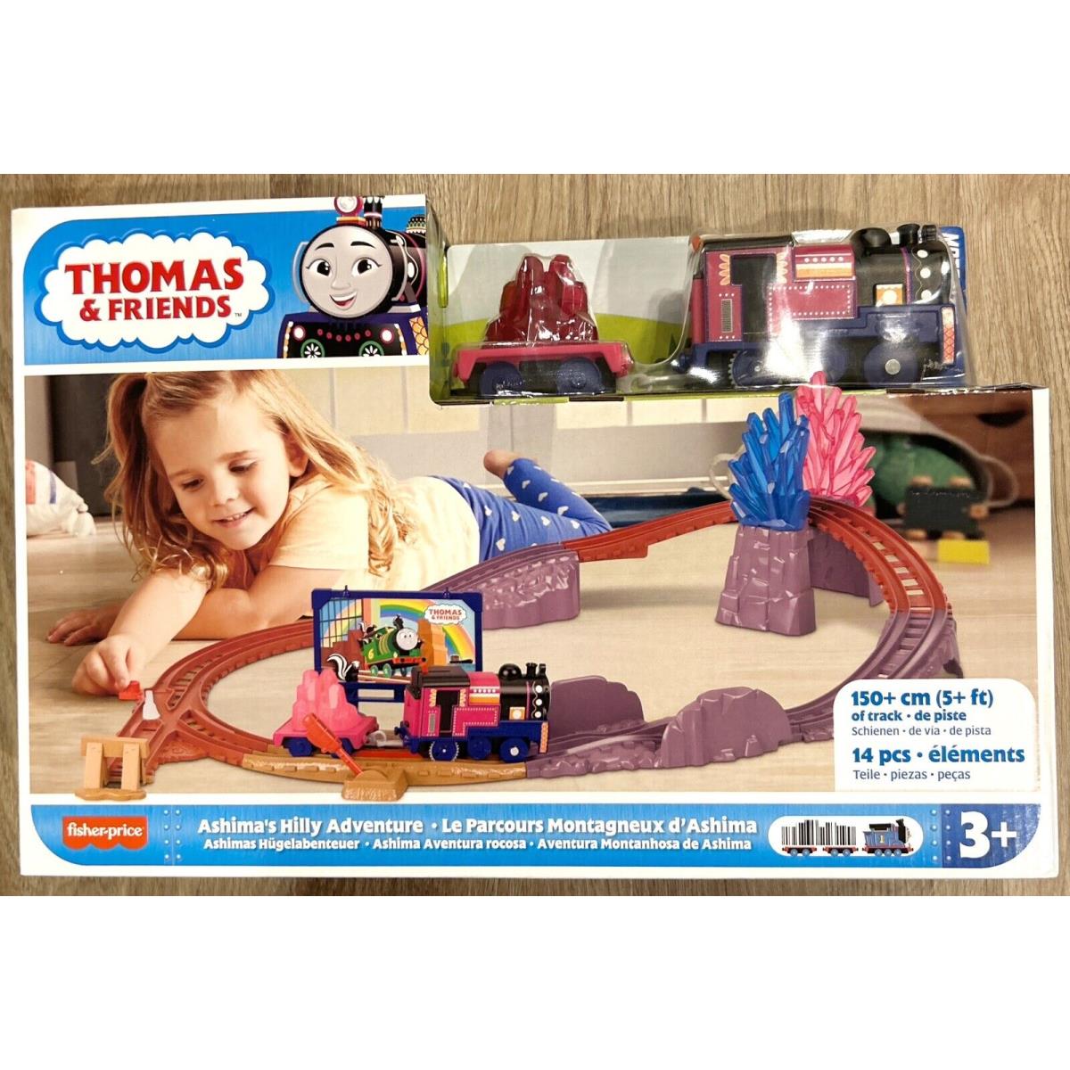 Thomas Friends Motorized Ashima`s Hilly Adventure Train Set