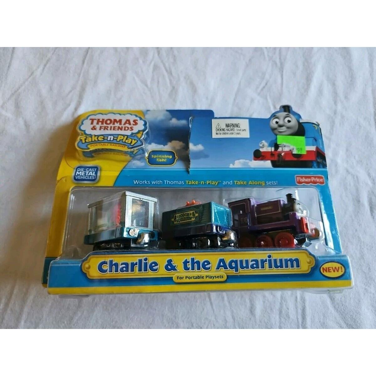 Thomas and Friends Take N Play Charlie The Aquarium Ripped Package