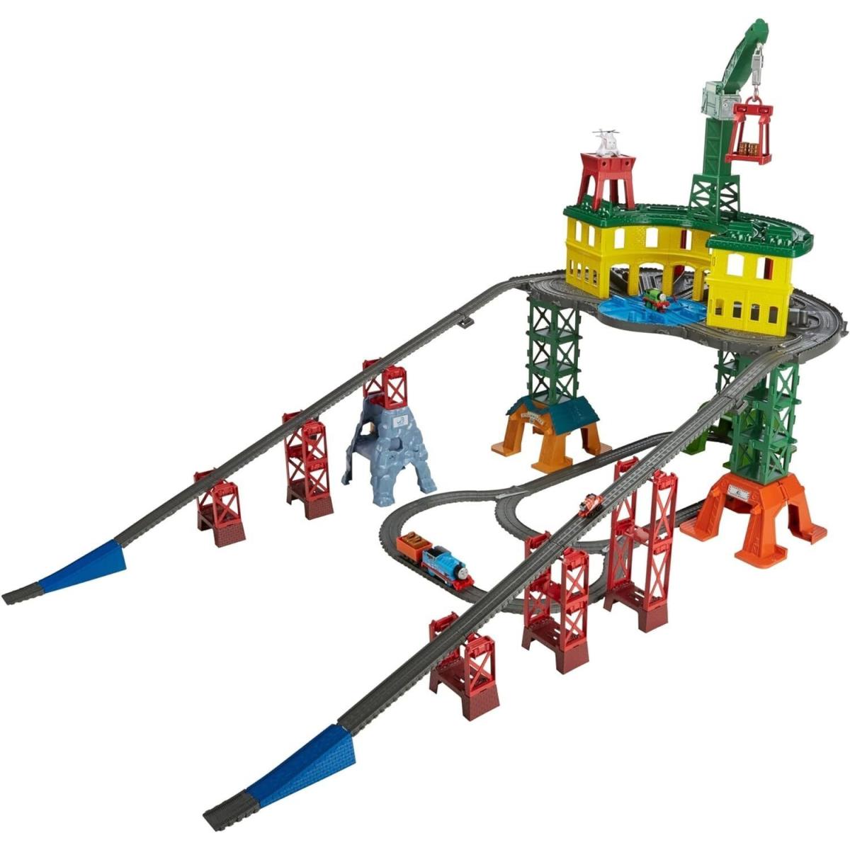 Thomas Friends Toy Train Set Super Station Extra Large Race Track