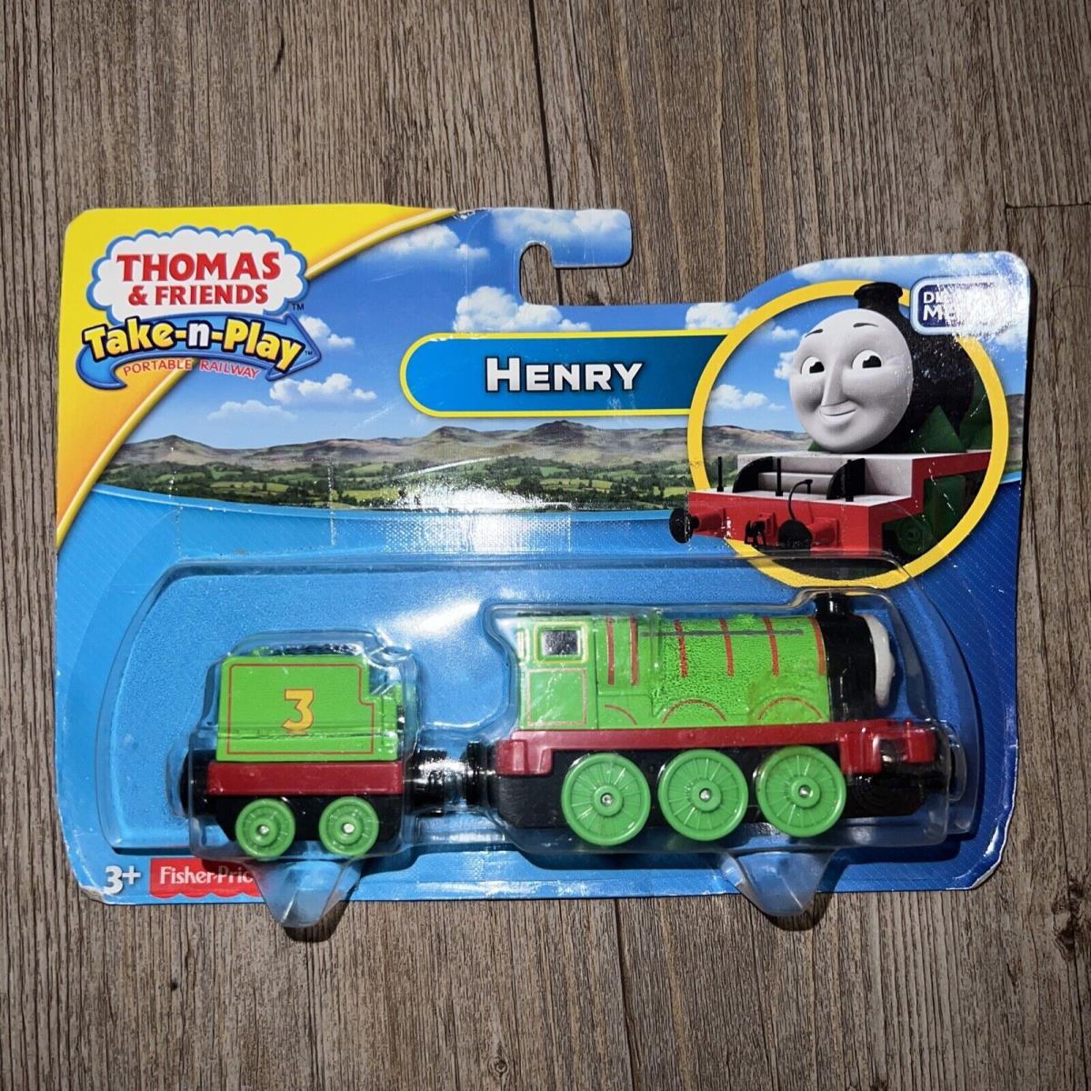 Thomas Friends Henry Take-n-play Diecast Magnetic Train From Thomas The Tank