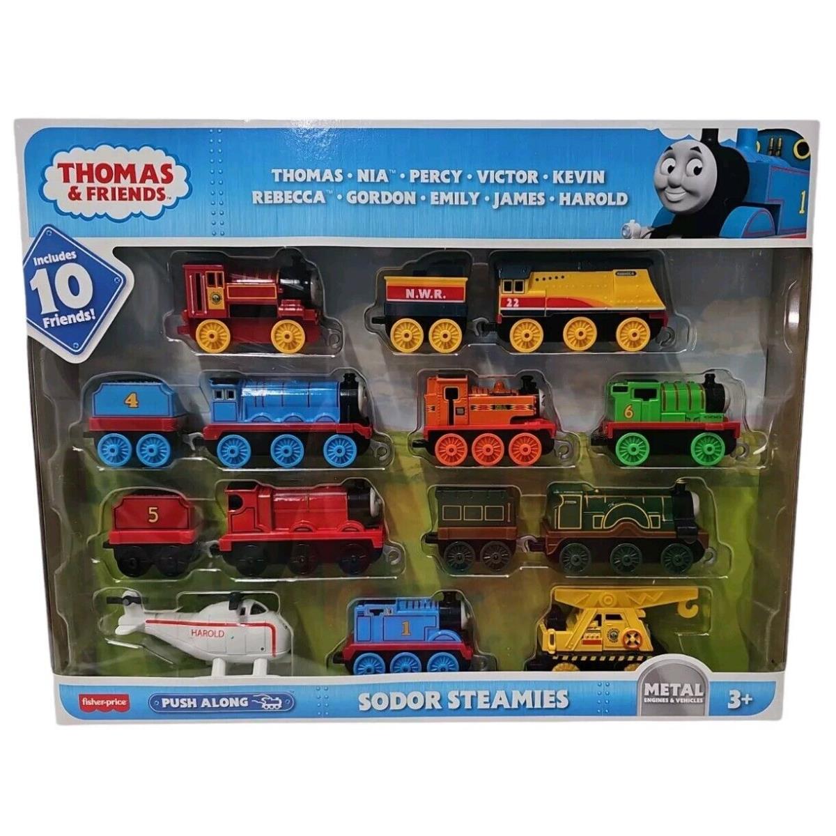 Thomas Friends Sodor Steamies 10-Pack Of Die-cast Metal Vehicles