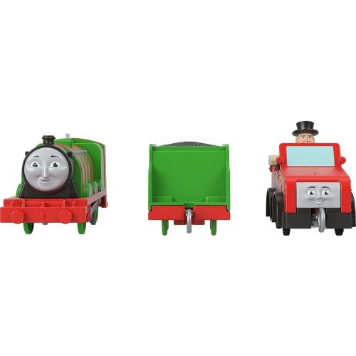 Thomas Friends Henry with Winston and Sir Topham Hatt Motorized Toy