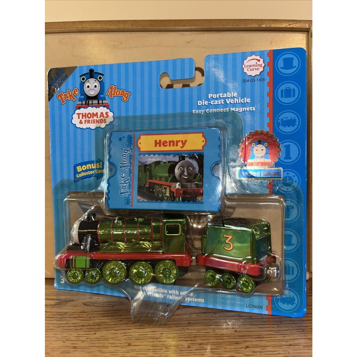 Metallic Henry Thomas Friends Train Diecast Take N Play Along Collector