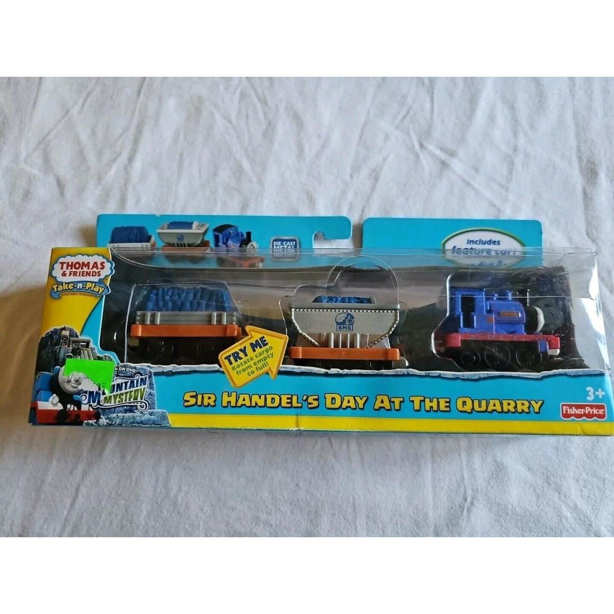 Thomas and Friends Take N Play Sir Handel`s Day AT The Quarry Ripped Package