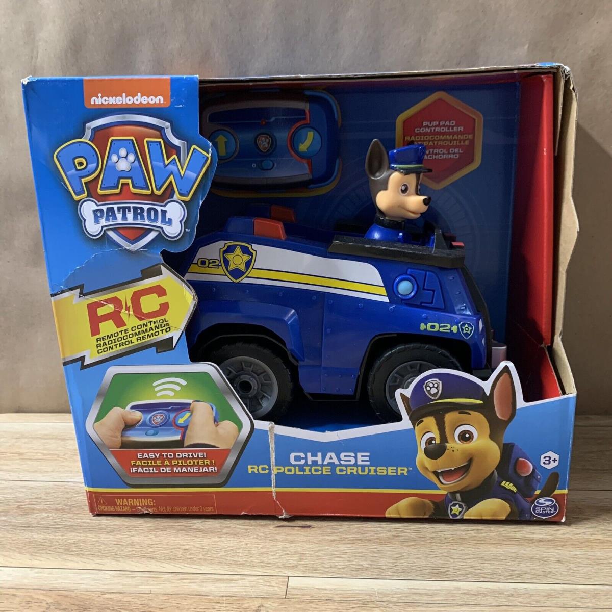 Paw Patrol Chase RC Police Cruiser Remote Control Spin Master