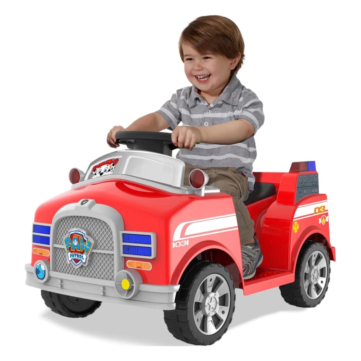 Paw Patrol Marshall Battery-powered 6V Electric Quad with Cool Graphics Ages 2+