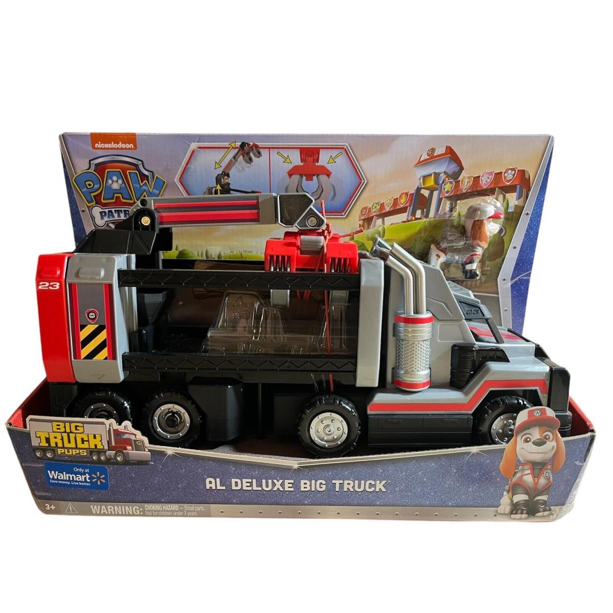 Paw Patrol Al s Deluxe Big Truck Toy with Moveable Claw Arm and Accessories