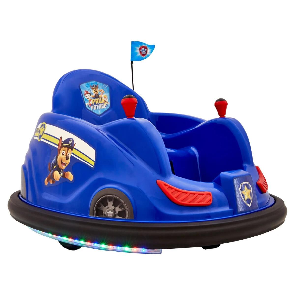 Chase Paw Patrol Battery-powered Bumper Car Ride-on Ages 18-48 Months Blue