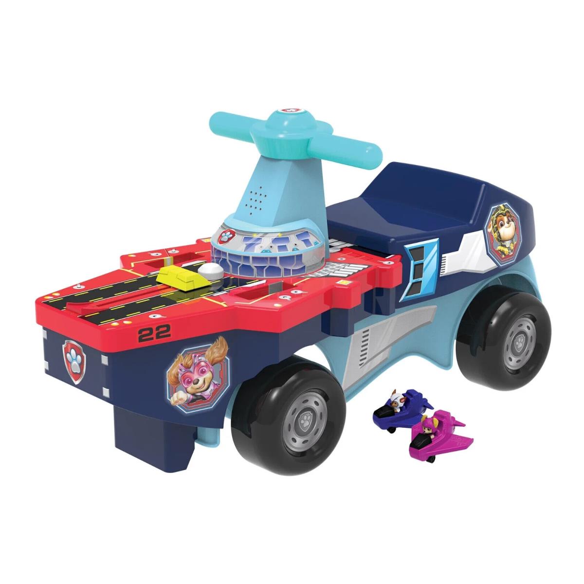 Paw Patrol Aircraft Carrier Ride on with Two Launchable Jet Vehicles