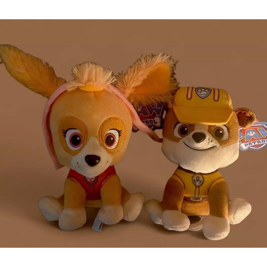 Paw Patrol Set Of 2 Skye Rubble Signature Aviator and Construction Uniforms