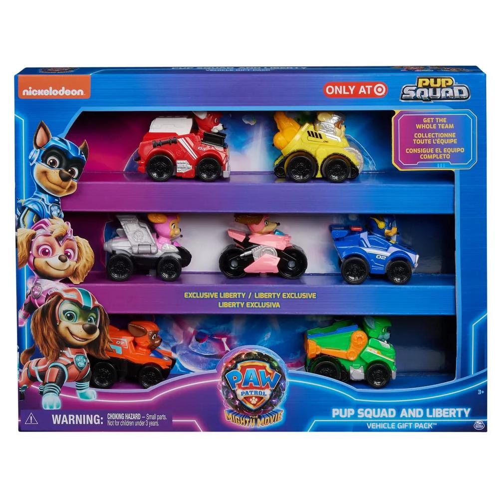 Paw Patrol Pup Squad Vehicles 7 Mighty Movie Vehicles