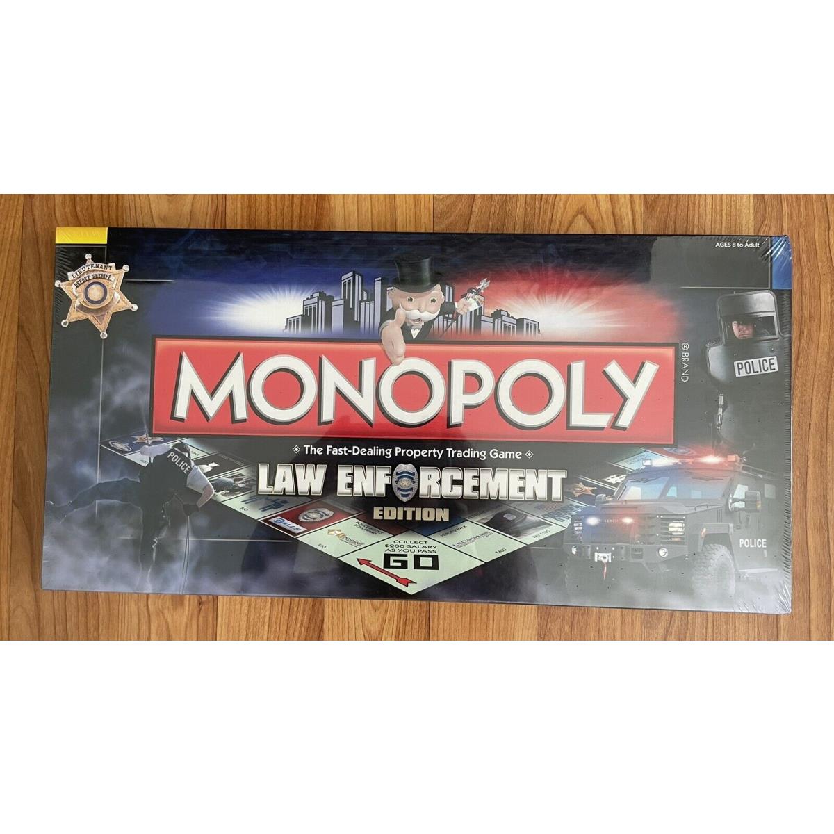 Monopoly Law Enforcement Board Game Edition 2010 Very Rare