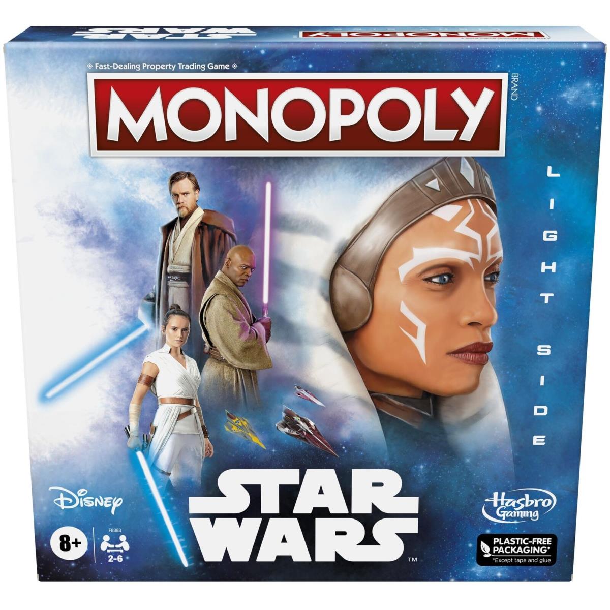 Monopoly: Star Wars Light Side Edition Board Star Wars Jedi Game For 2-6 Player