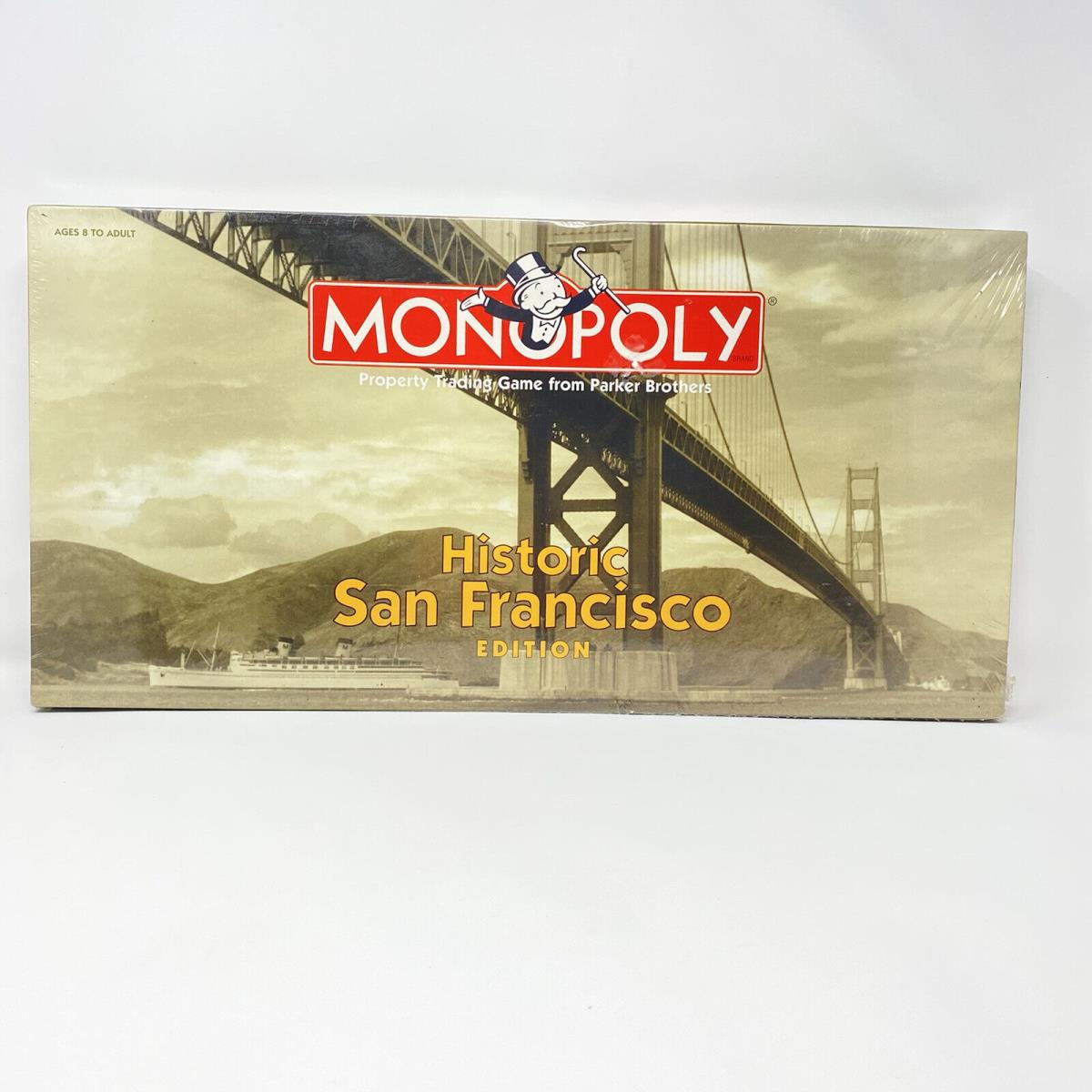 Monopoly Game Historic San Francisco Edition Vintage