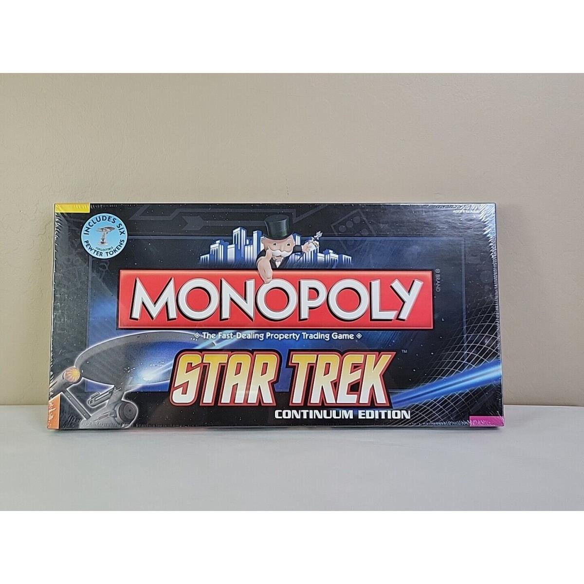 Monopoly Star Trek Continuum Edition Special Tokens Sci-fi Hasbro Board Game