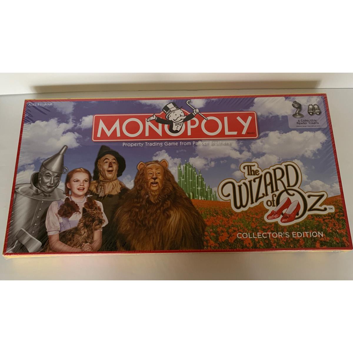 Monopoly The Wizard of Oz Collectors Edition Board Game