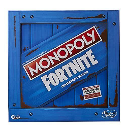 Monopoly: Fortnite Collector`s Edition Board Game Inspired by Fortnite Video