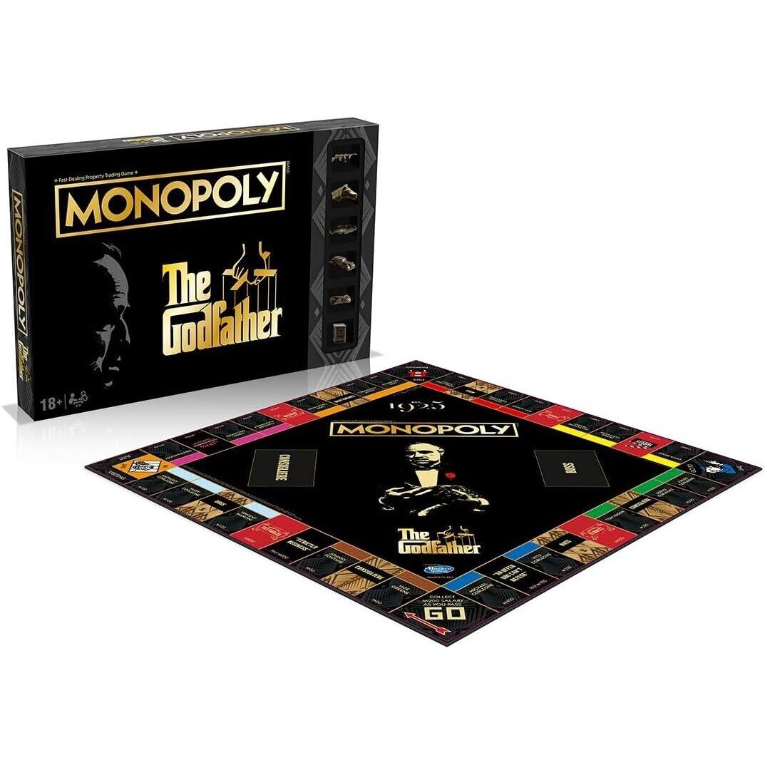 Winning Moves The Godfather Monopoly Board Game Limited Edition