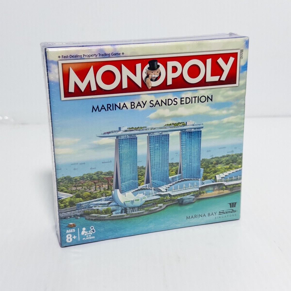 Monopoly Marina Bay Sands Edition Singapore Hasbro Mbs Rare Find