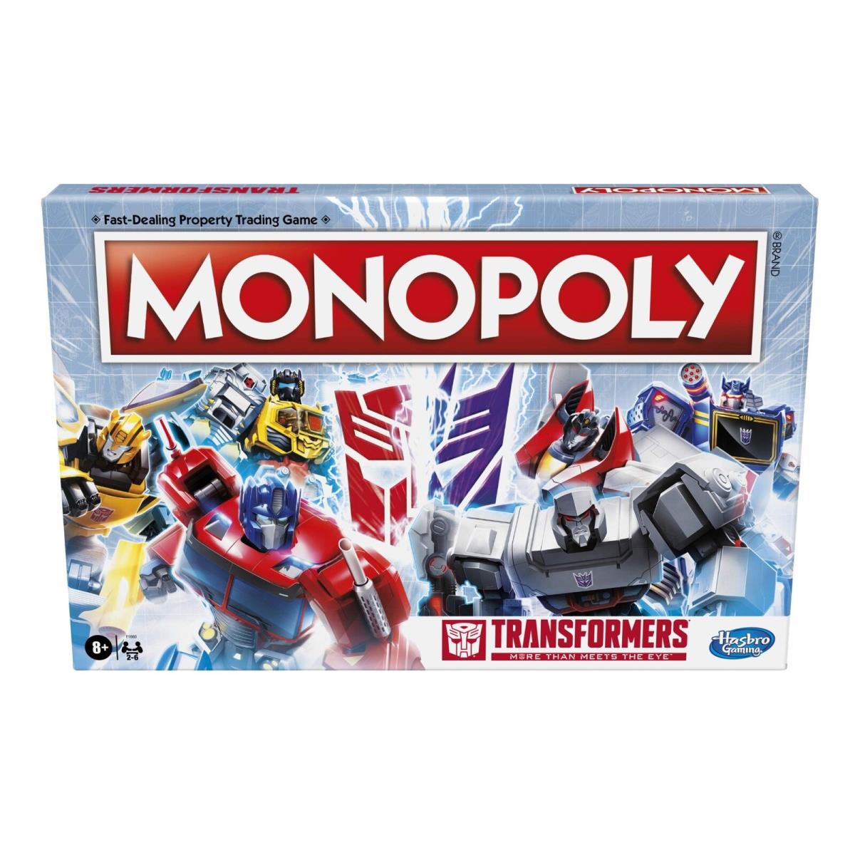 : Transformers Edition Board Game For 2-6 Players Kids Ages 8 and Up