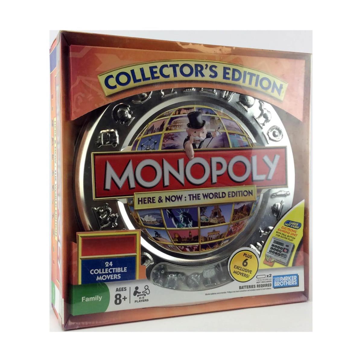 Hasbro Monopoly Here Now : World Edition Collector`s Edition