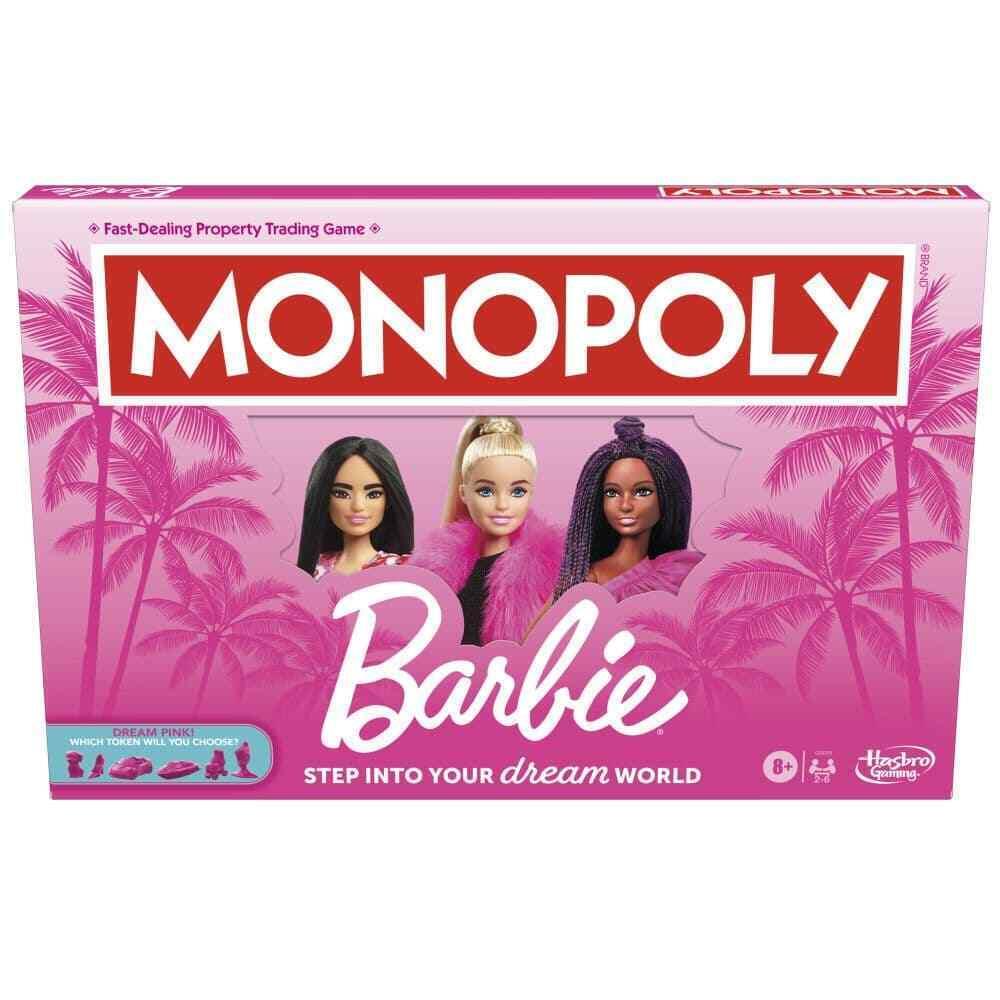 Hasbro Toy Division Monopoly Barbie Board Game