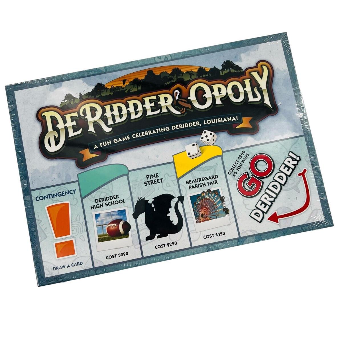 De Ridder Opoly Monopoly Board Game Late For The Sky Deridder Louisiana