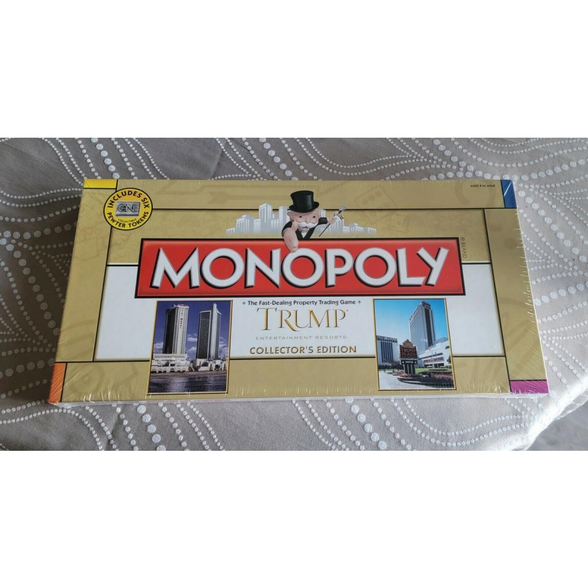 Vintage Trump Entertainment Resorts Monopoly Rare and Hard to Find