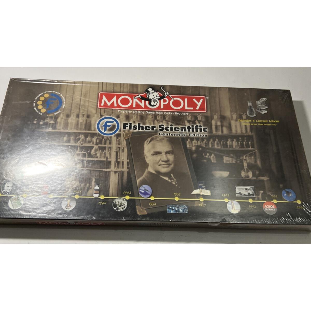 Monopoly Fisher Scientific Collectors Edition Board Game Rare