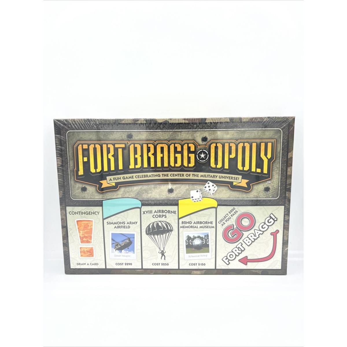 Fort Bragg Opoly Monopoly Style Board Game Collector