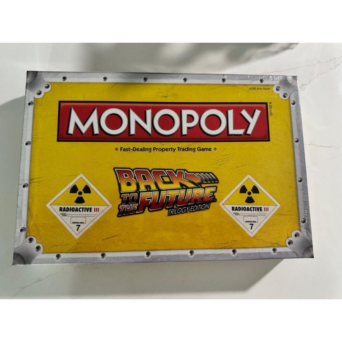 Monopoly Back to The Future Trilogy Edition Board Game 2015 Htf