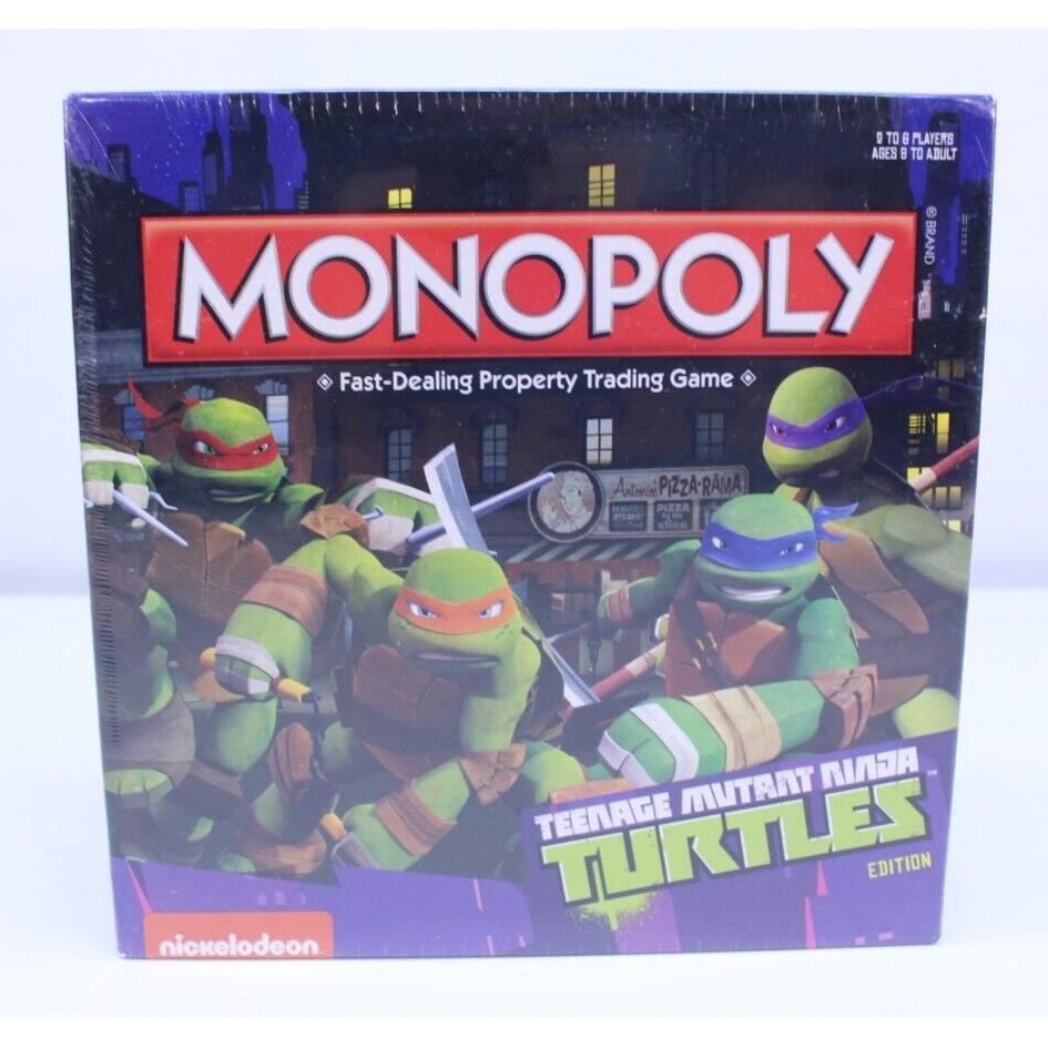 Monopoly Teenage Mutant Ninja Turtles Property Trading Game Tmnt 2014