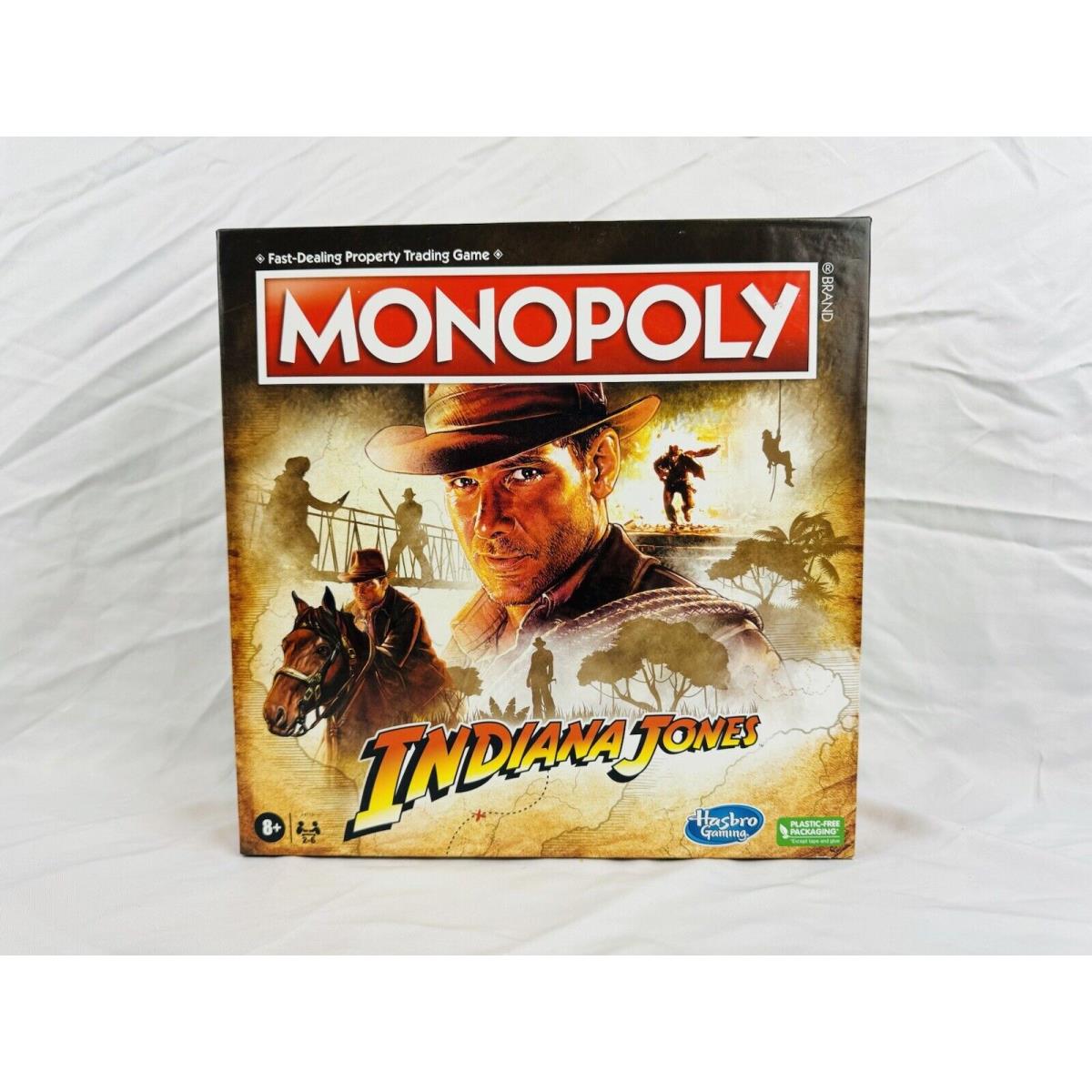 Indiana Jones Monopoly Board Game 2023 Hasbro