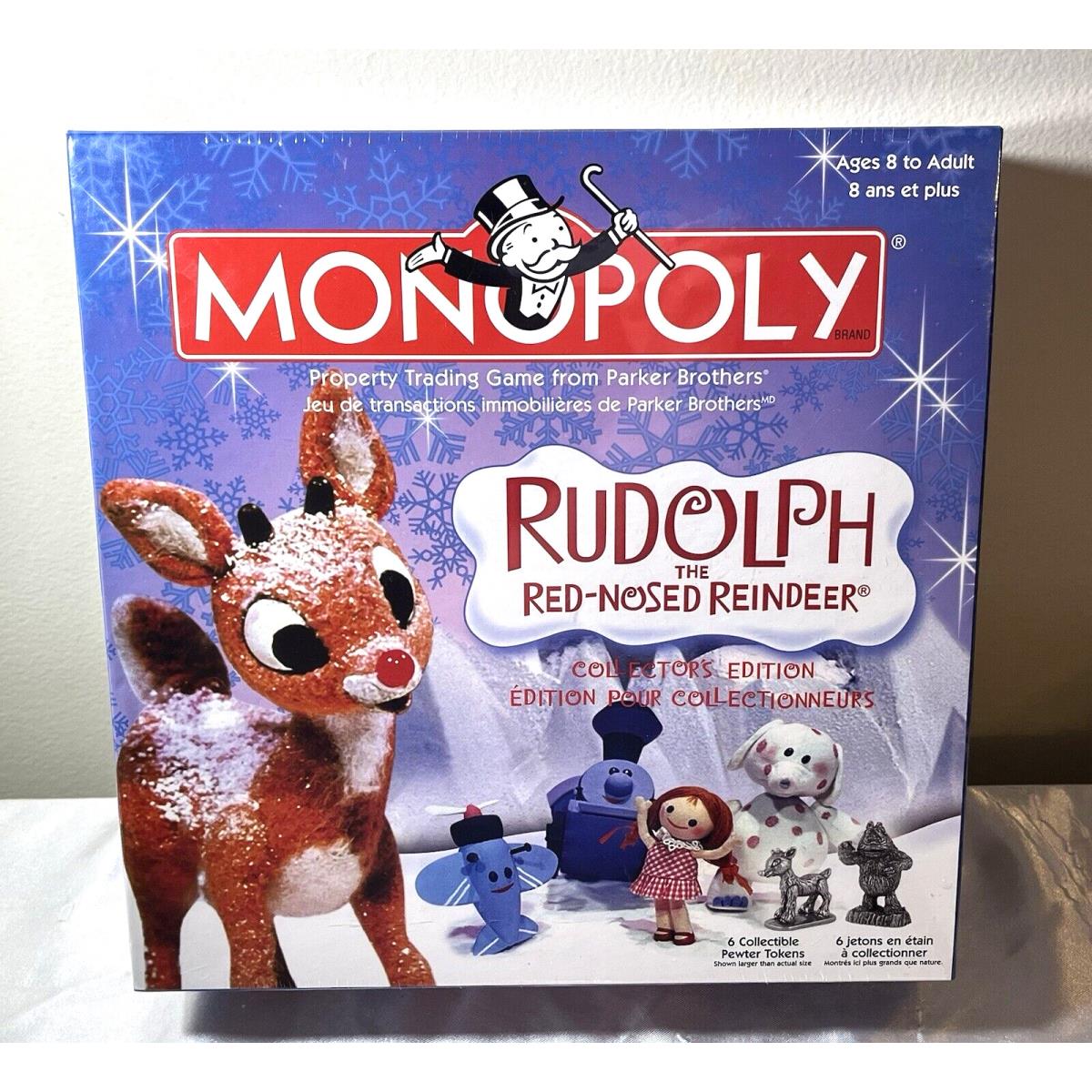 Monopoly Rudolph The Red-nosed Reindeer Collectors Edition Christmas