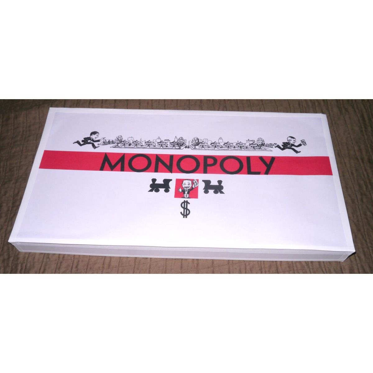 Darrow White Box 1934 Style Reproduction Monopoly Game Box Only