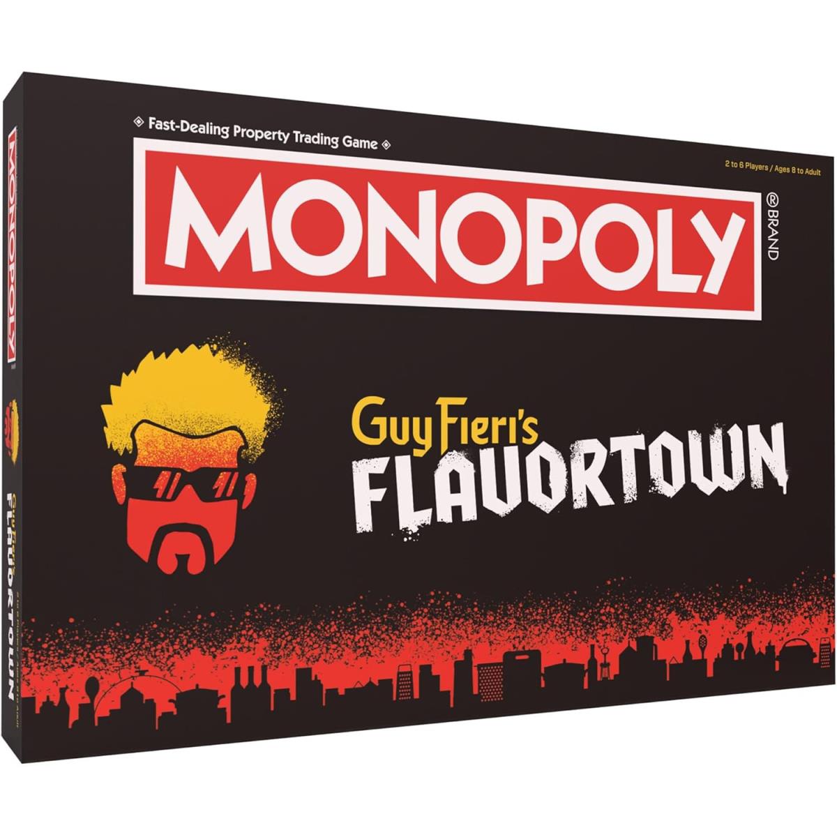 Monopoly Guy Fieri s Restaurant Flavortown Board Game Featuring `68 Chevy Camaro