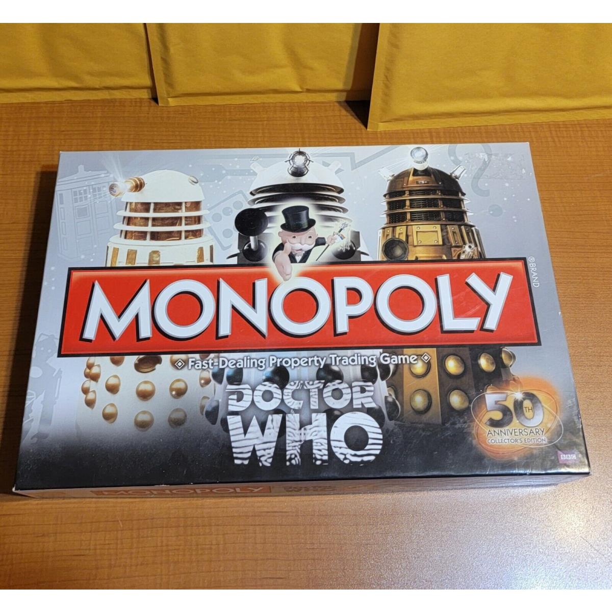 Monopoly Doctor Who 50th Anniversary Collectors Edition Bbc