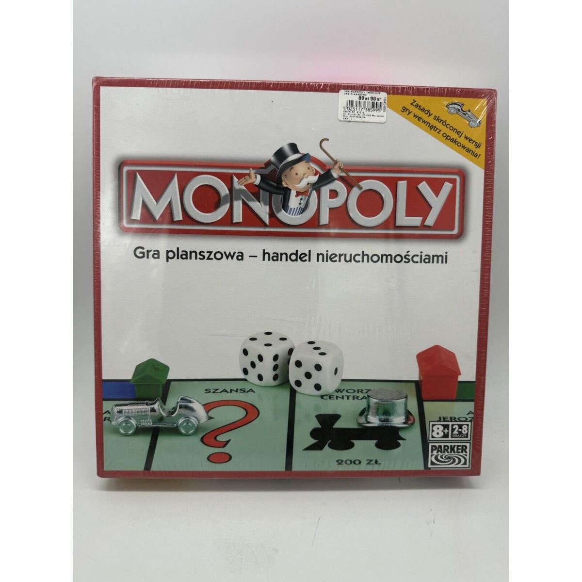 Polish Monopoly Polska Gra Planszowa-handel Nieruchomosciami Board Game