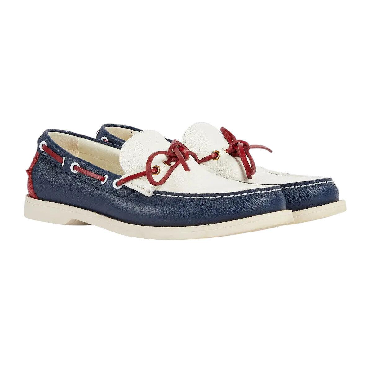 Men`s Gucci Riverside Calf Leather Boat Shoe Moccasin 745968