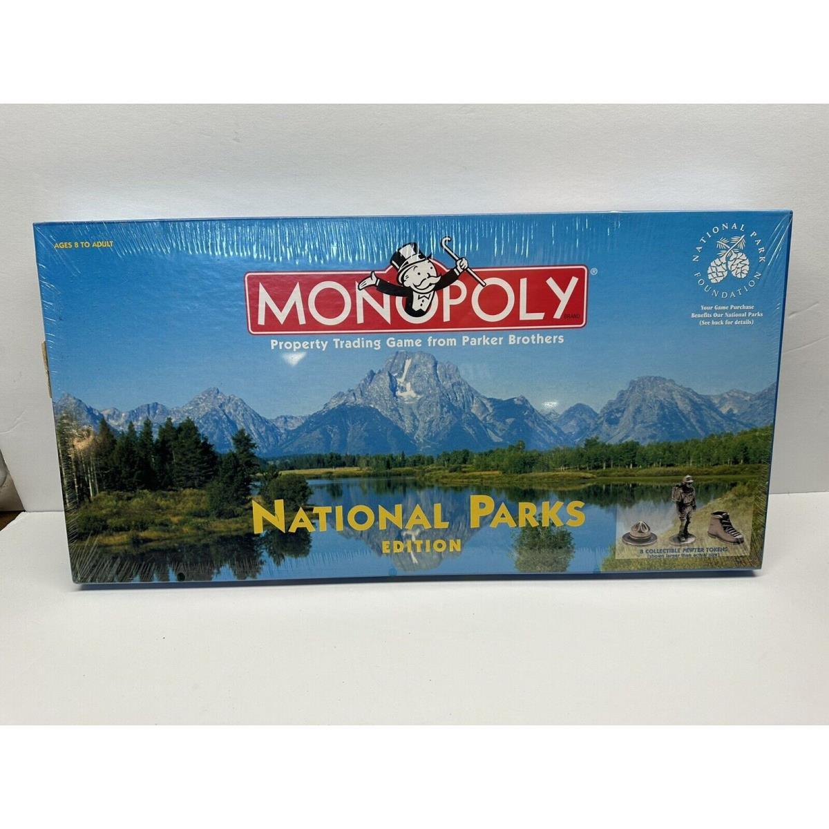 Vintage Monopoly National Parks Edition Hasbro 1998 Board Game