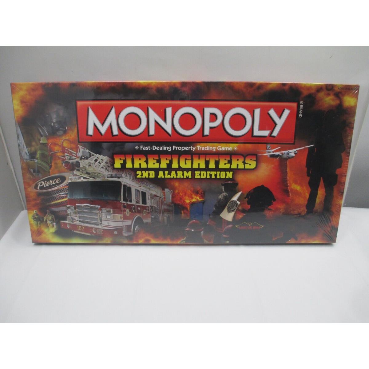 Monopoly Firefighters 2nd Alarm Edition 2015 Hasbro