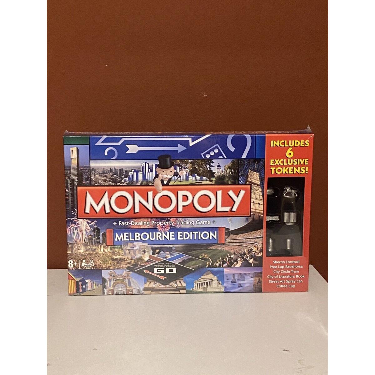 Melbourne Australia Edition Monopoly 2015 Hasbro Board Game