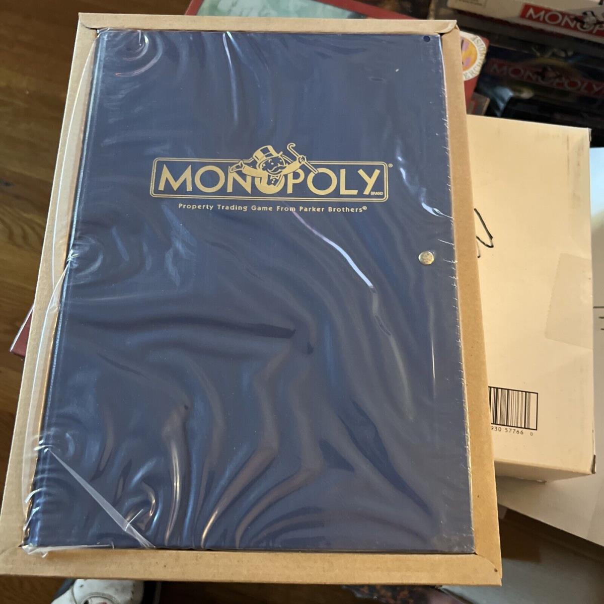 Monopoly Bookshelf Limited Blue Book Collectors Retro Edition Hasbro