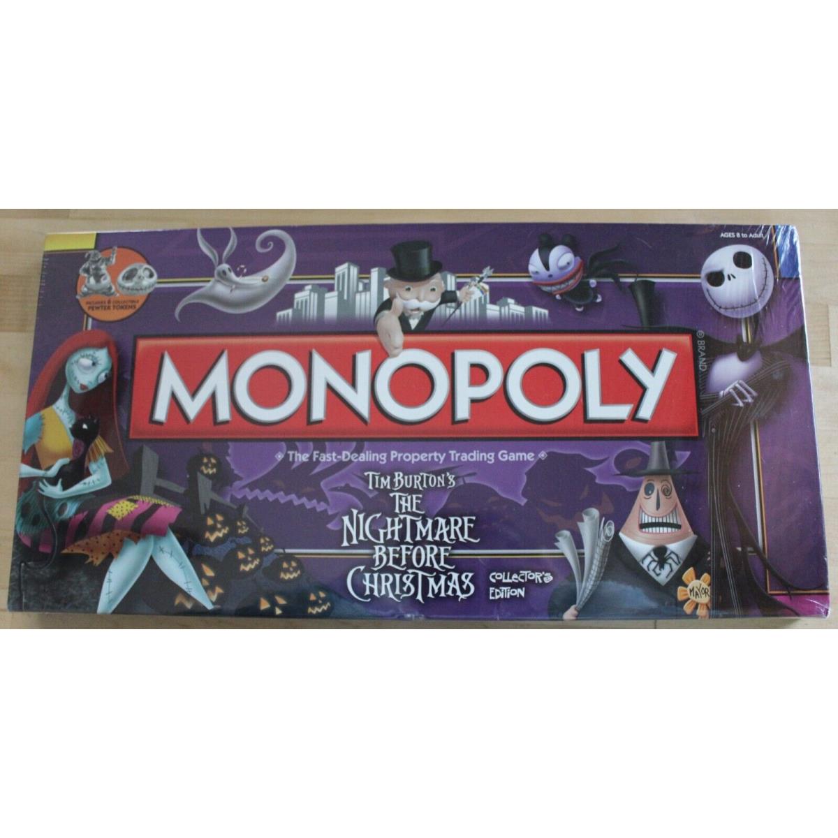 Damaged/sealed Box/new Monopoly Nightmare Before Christmas 2009